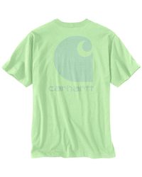 Carhartt - Relaxed Fit Heavyweight Short-sleeve Pocket C Graphic T-shirt - Lyst