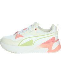 PUMA - Sneakers Bassa 397675 Bianco/Rosa - 40 - Lyst
