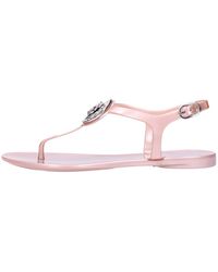 Guess Tongs Fl6jaxrub21 Femme Noir