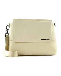 Mandarina Duck - Athena Flapover Crossover Cream-White - Lyst