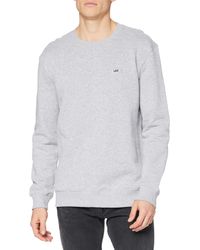 Lee Jeans - Plain Crew SWS Felpa Uomo - Lyst