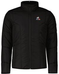 Le Coq Sportif - ESS Doudoune Light N°1 M Black Jacke - Lyst