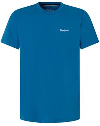 Pepe Jeans - Camiseta Solid para Hombre - Lyst