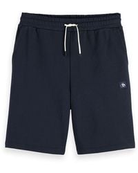 Scotch & Soda - Essential Logo Badge Sweat Short - Lyst