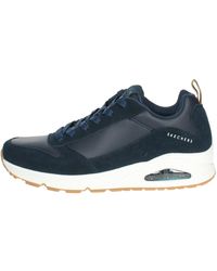 Skechers - Uno - Stacre, Scarpe da Ginnastica Uomo, Blu Mare, 45.5 EU - Lyst