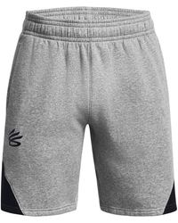 Under Armour - Curry Splash Fleece Short - Lyst