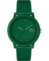 Lacoste - Analog Quarzuhr für mit Grünes Silikonarmband - 2010985 - Lyst