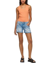 Pepe Jeans - Siouxie Jeans-Shorts - Lyst