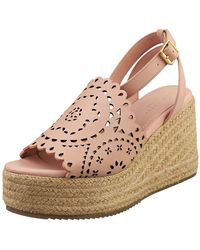 Ted Baker - Pinky Womens Wedge Sandals In Dusty Pink - 6 Uk - Lyst