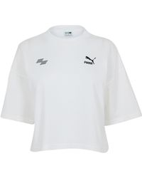 PUMA - X Hyrox Cropped Short Sleeve T-shirt - Lyst