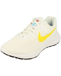 Nike - Revolution 6 Next Nature Nn White Opti Yellow Trainers - Lyst