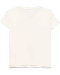 Liu Jo - T-Shirt Liu Jo TA5268-JS005-M9183 ECS T-Shirt Moda M/C Beige - Lyst
