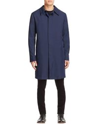 Cole Haan Signature Mens 2-in-1 Car Coat with Removable Lining