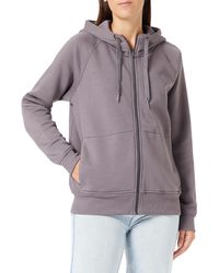 G-Star RAW - Premium Core 2.1 Hooded Zip Thru Sweater Donna ,Grigio - Lyst