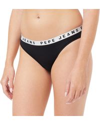 Pepe Jeans - Logo Thong Bikini Style Underwear - Lyst