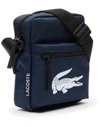 Lacoste - Shoulder Strap Blue U - Lyst