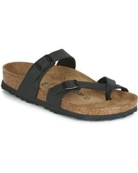 Birkenstock - Mayari W Thong Sandals Birko-flor/ Black - Lyst
