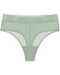 Triumph - Tempting Sheer-Perizoma a Vita Alta Underwear - Lyst