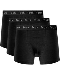 French Connection - 3 Pack Logo Boxer Shorts Assorted 6 - Lyst
