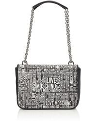 Love Moschino - , Sac à bandoulière pour femme, pré-collection automne hiver 2021, Noir, Taille unique - Lyst
