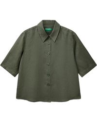 Benetton - Camicia 5bml5qb75 Shirt - Lyst