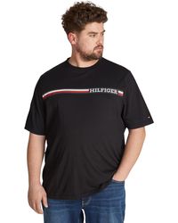 Tommy Hilfiger - BT-Chest Stripe Tee-B MW0MW37059 T-Shirt à ches Courtes - Lyst