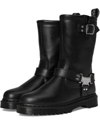 Dr. Martens - Stivali Anistone Hi Taglia 39 Codice 32199001 Nero Donna - Lyst