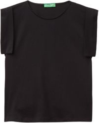 Benetton - 3bl0d1077 T-Shirt - Lyst