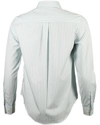 GANT - Reg Poplin Striped Shirt Blouse - Lyst