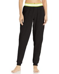 calvin klein neon logo band jogger pant