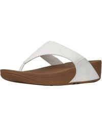 Fitflop - Lulu Leather Toe-post Sandals - Lyst