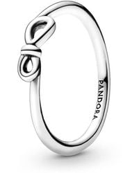 PANDORA - Infinity Knot Ring - Lyst