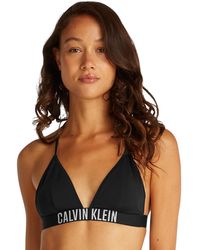 Calvin Klein - Non-wired Triangle Bikini Top - Lyst