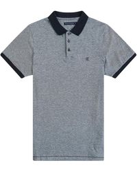 French Connection - Feeder Stripe Polo Shirt Medium - Lyst