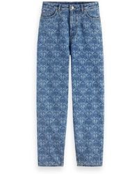 Scotch & Soda - The Tide Balloon Jeans With Longer Inseam Monogram - Lyst