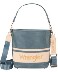 Wrangler - Hobo Shoulder Handbag For Weave Bucket Bag - Lyst