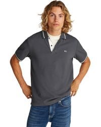 Tommy Hilfiger - 's Short Sleeve Tipped Regular Fit Polo Shirt - Lyst