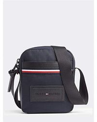 Tommy HILFIGER TJM URBAN TECH Reporter Borsa A Black Nero Nuovo