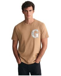 GANT - G Graphic T-Shirt - Lyst