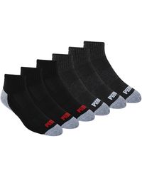 PUMA - Socks Quarter Cut Socks - Lyst