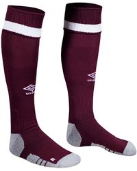 Umbro - S 23/24 Heart Of Midlothian Fc Home Socks - Lyst