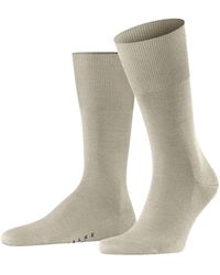 FALKE - Airport M So Wool Cotton Plain 1 Pair Socks - Lyst