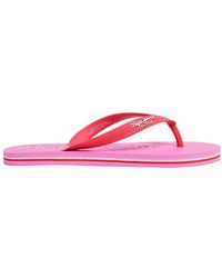Pepe Jeans - Bay Beach Brand Flip Flops Eu 36 - Lyst