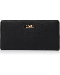 Michael Kors - 32S5G8EF3L-001 LG SLIM SNAP WALLET BLACK Size One Size - Lyst
