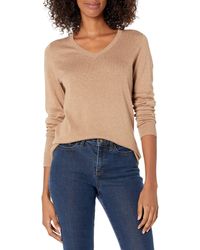 Amazon Essentials - Classic-fit Lichtgewicht Lange Mouw V-hals Trui - Lyst