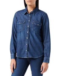 Levi's - Iconic Western Camisa Mujer - Lyst