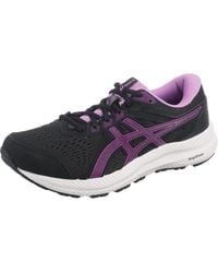 Asics - Gel Contend 8 Running Shoes S Black/orchid 7 - Lyst