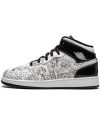 Nike - Air Jordan 1 Mid Se Gs Trainers Dc4099 Sneakers Shoes - Lyst