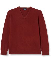 Hackett - Lambswool V Neck No Lg Pullover Sweater - Lyst