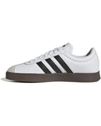 adidas - Vl Court 3.0 Base Shoes S Trainers White/black/gum 7 - Lyst